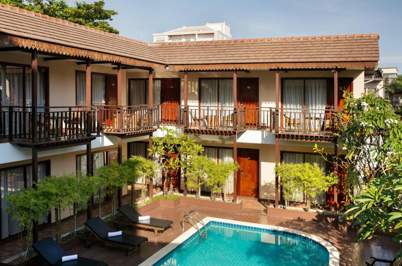 New Champa Boutique Hotel Vientiane Exterior foto